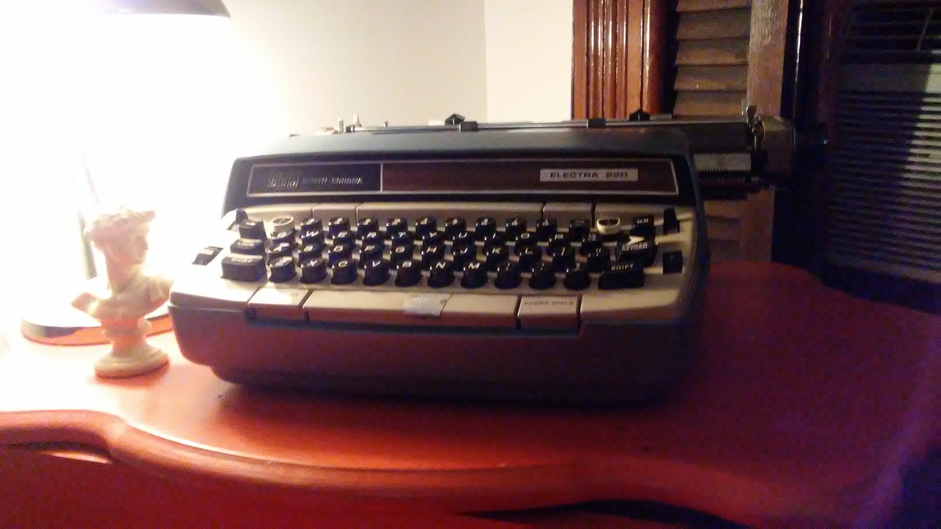 Old typewriter