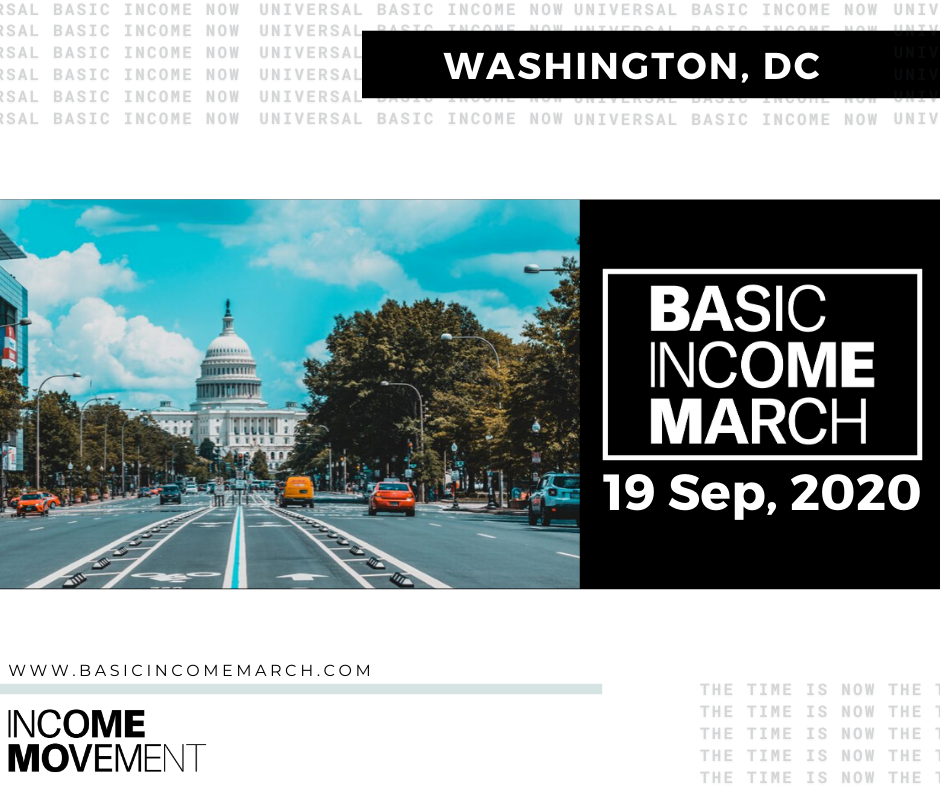 Washington, DC - Basic Income March - 19 Sep, 2020