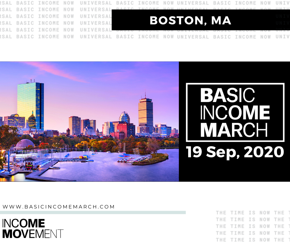 Boston, MA - Basic Income March - 19 Sep, 2020