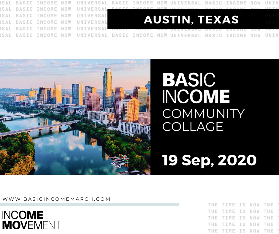 Austin, Texas - Basic Income March - 19 Sep, 2020